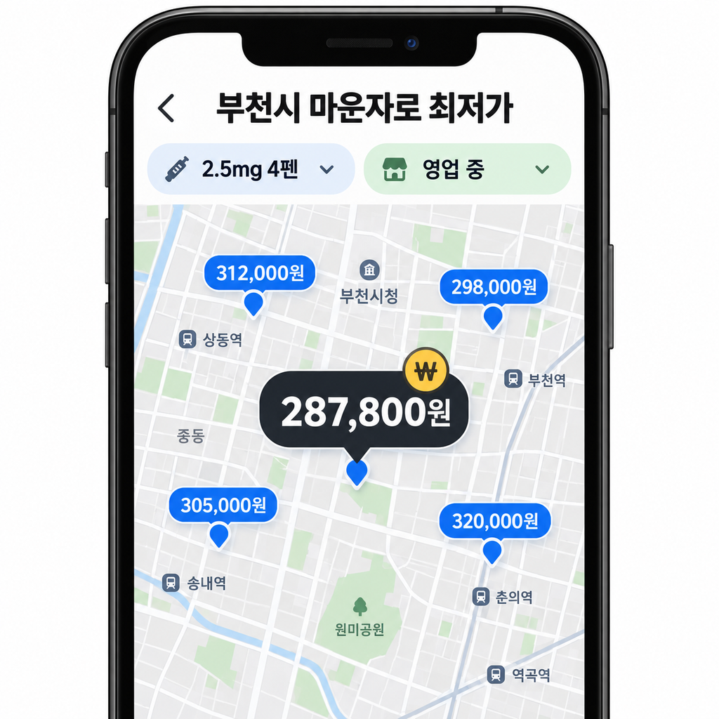 부천시 마운자로 가격 및 처방 병원 정리 1 image 121