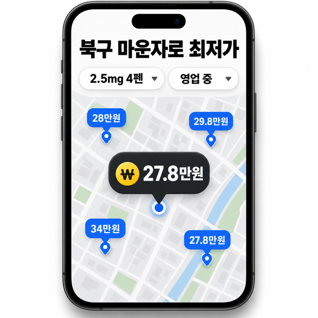 부산 북구 마운자로 가격 27만8천원부터, 구포·화명·만덕 비교 1 image 35