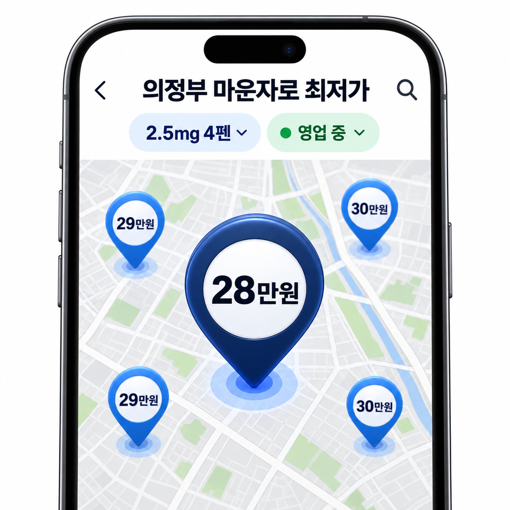 의정부 마운자로 가격 28만원부터, 약국·처방 병원 확인 1 image 89