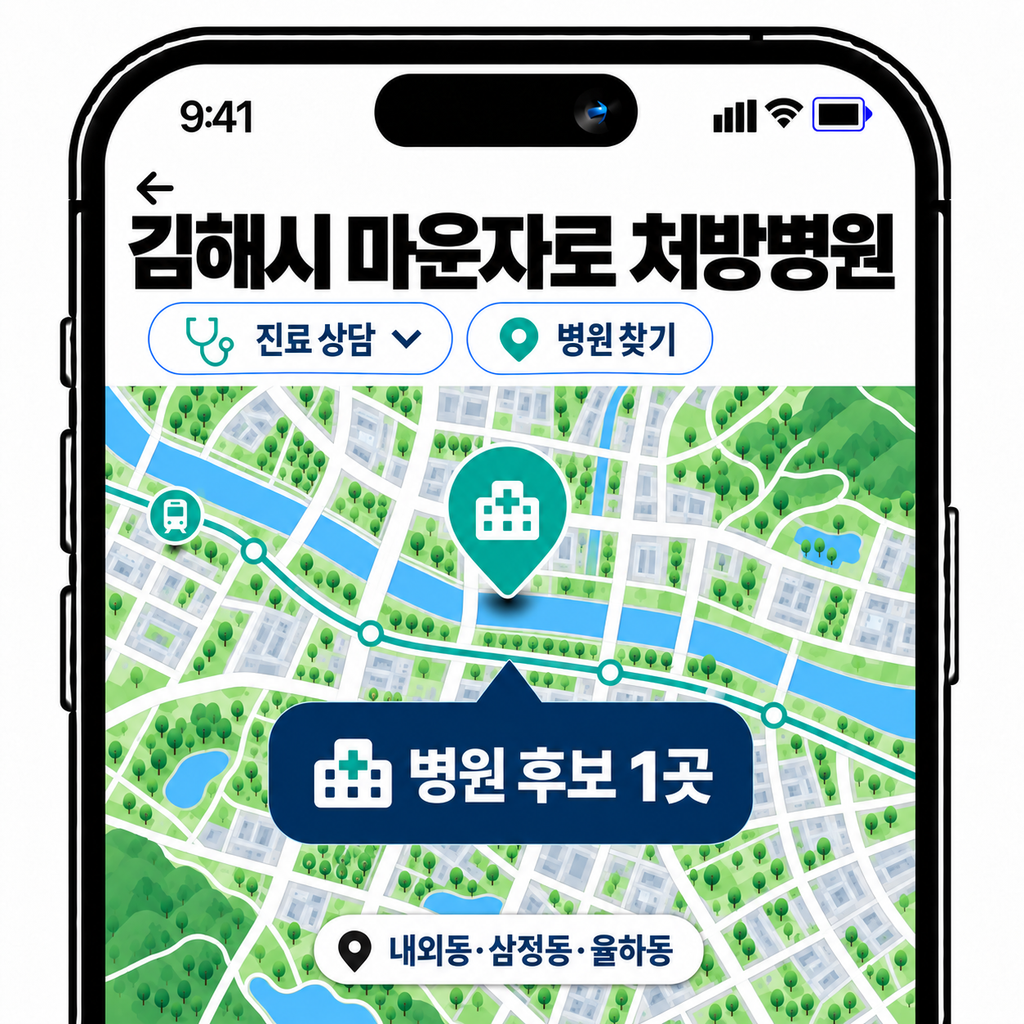 김해시 마운자로 처방병원 찾기, 내외동부터 율하·진영까지 정리 1 image 149